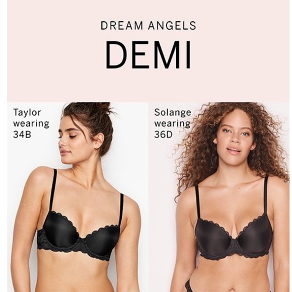 *NWT Victoria’s Secret DREAM ANGELS Lined Demi Bra - Picture 7 of 8